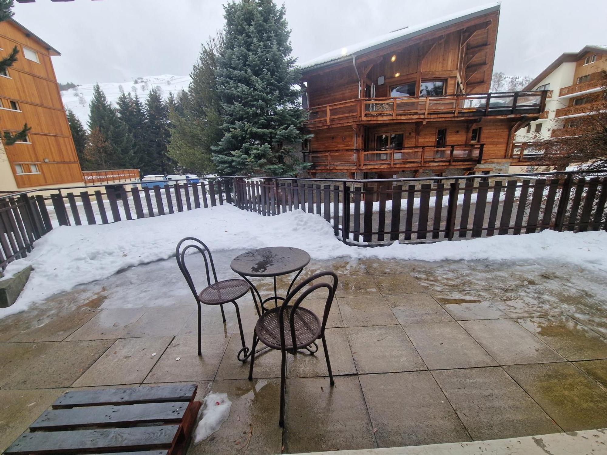 Les Brimbelles 7 Joli Studio Au Pied Du Telemix De Belle Etoile Les Deux Alpes Dış mekan fotoğraf